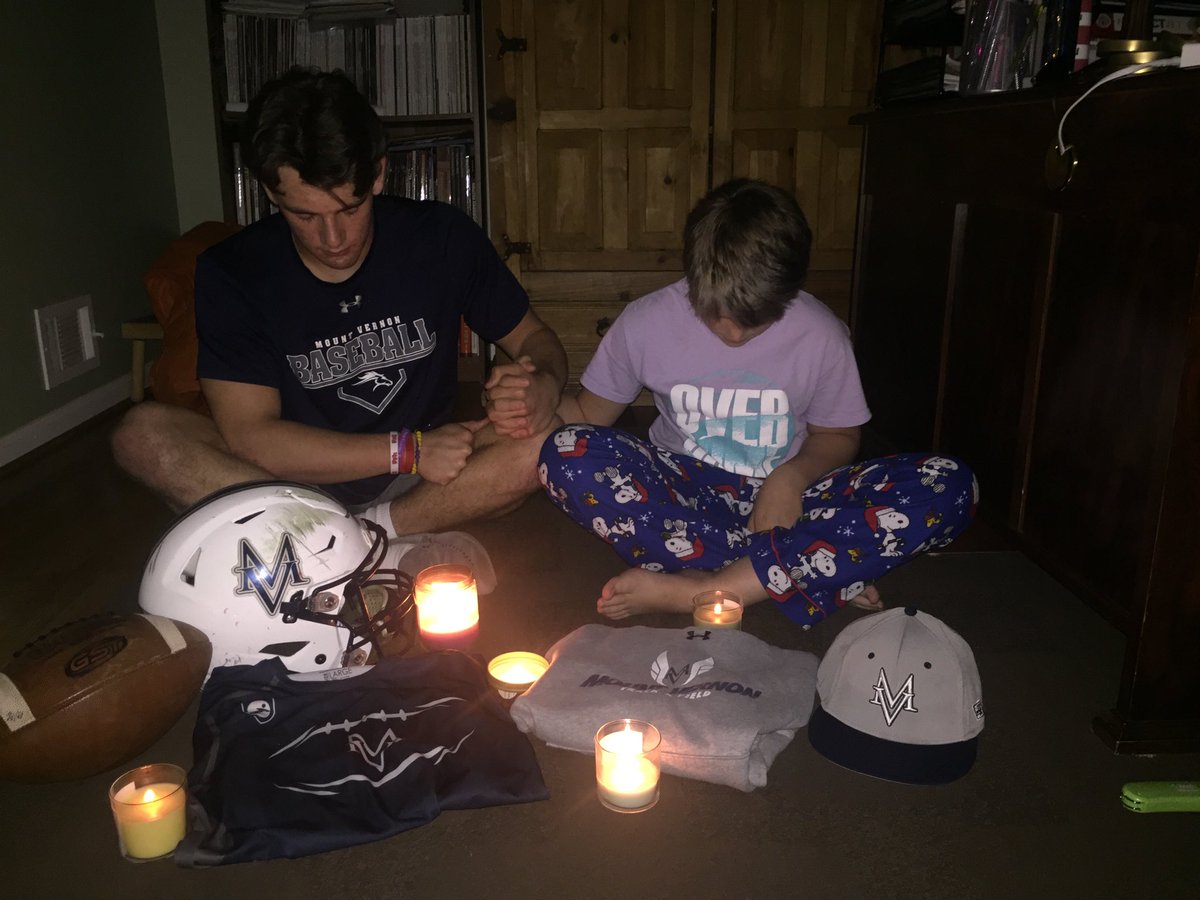 akytle's tweet photo. The Kytle family prays for a man whom we adore #MVunites #mvpschool ⁦@RonCoachhillron⁩ #prayersforcoachhill #welovecoachhill https://t.co/UWGsk3pJnz
