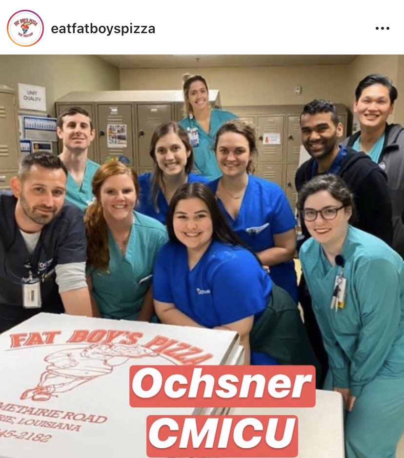 FletcherWDSU's tweet photo. Tonight at 10pm on @wdsu 
Local businessman Gabe Corchiani, owner of @eatfatboyspizza, talks about the reasons why he’s feeding (for free) doctors and nurses on the front line of the #COVID19 crisis. https://t.co/EjEWbUIg1H