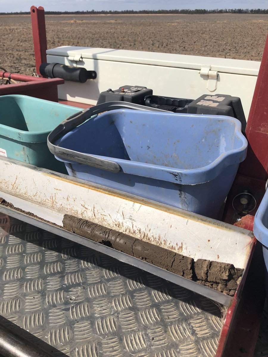 200mm+ rainfall in the last 2 months and still only 30cm of moisture in the soil #drought isn’t over yet