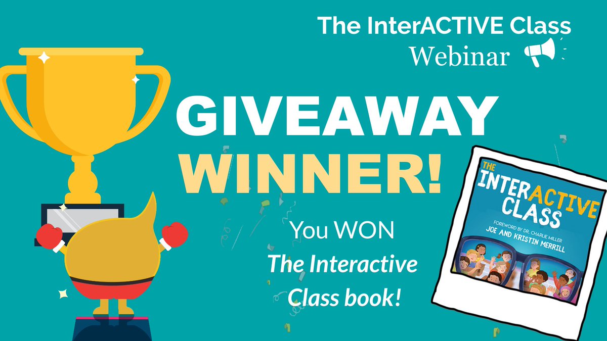 PebbleGoHQ's tweet photo. &amp; now... the WINNERS of @themerrillsedu's #interACTIVEclassLIVE GIVEAWAY!!
🥁 please...... 🥁

CONGRATS to @smilelearning @effort2learn @mbfxc @matzketeaches @tremer13 @legitkfrauey @MrsHeikes @btechieMerritt @ArielParker_TIC!!

You all WON the #interACTIVEclass book!! https://t.co/jahE1f8Xl0