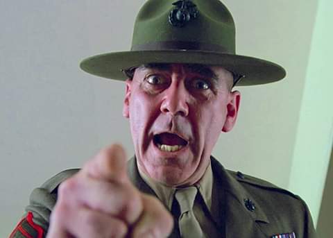 HAPPY BIRTHDAY & RIP R LEE ERMEY    Mar 24, 1944 - Apr 15, 2018

Full Metal Jacket (1987)
TCM 