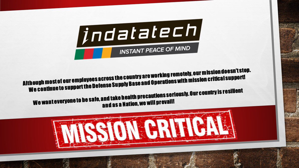 Indatatech tweet media