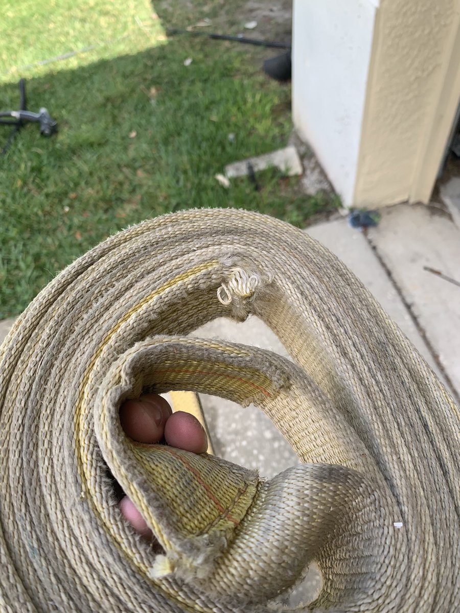 tonyorelli's tweet photo. @keeperproducts my tow strap is beginning to fray - what is your warranty?  Not sure what month I purchased it, but I’m certain the year was 1987. https://t.co/HO4I1O2hi8