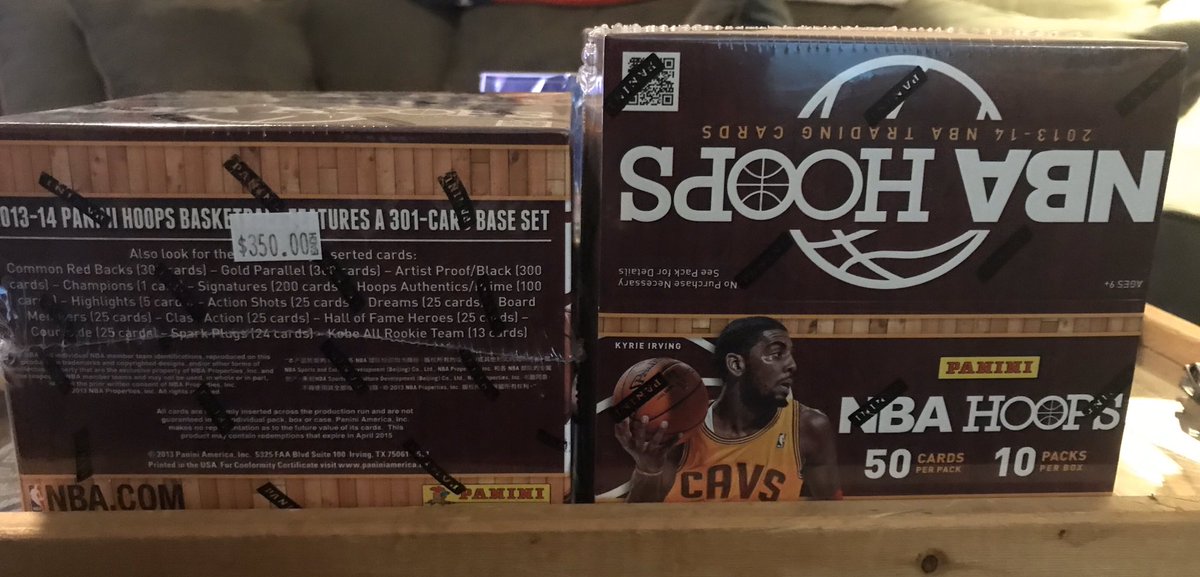 kooljazz1966's tweet photo. Shout out to #Whatsonsecond hobby shop for a decent trade. I traded a 2019-20 Fastbreak BKB box and cash for 2 boxes of 2013-14 NBA Hoops. I didn’t open during its release so trying to play catch up. Hoping for a Gold Giannis RC !!🔥🔥 👊🏾💪🏾🤜🏾🤛🏾🍻👍🏽🥰 https://t.co/bCx2pTNYii