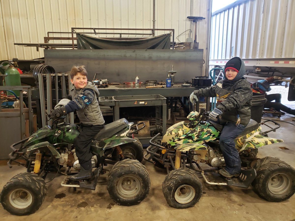 s_thera's tweet photo. Picked these sweet rides up last night. I dont think the boys realize they aren't quite working yet 😬 #homeschool #handsonlearning #projectquad https://t.co/bI1N8FO735
