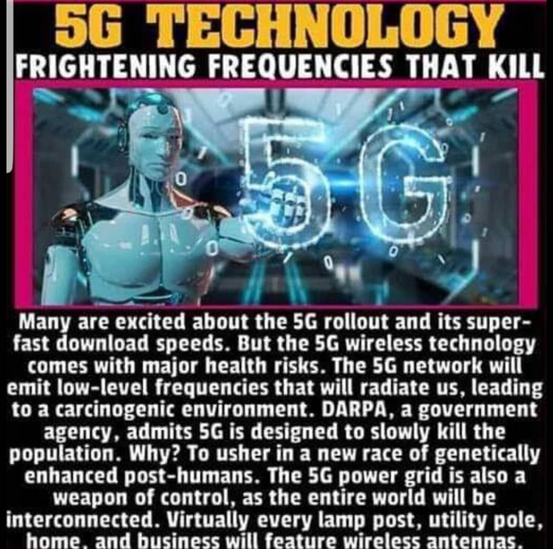 ZChronicNebula's tweet photo. One or two plannedemics later & virtually every lamp post, utility pole, home & business features wireless antennas interconnected to the #5G kill grid leading to a carcinogenic SMART environment.
#TheBeastTechnology
#AugmentedReality
#WakeUp
#Biowarefare
#COVID19
#ExitTheMatrix https://t.co/ooH3D05Rac
