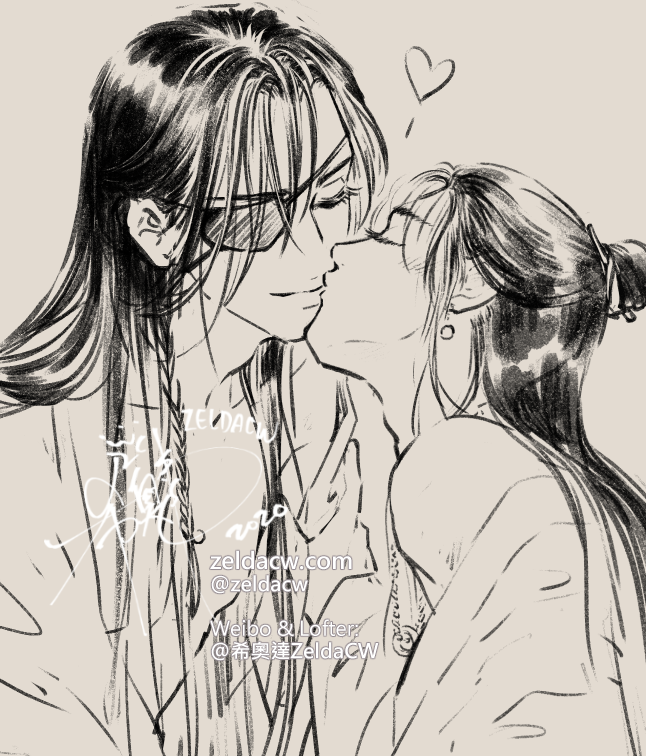 HuaLian kiss ~? #天官賜福  #TGCF 