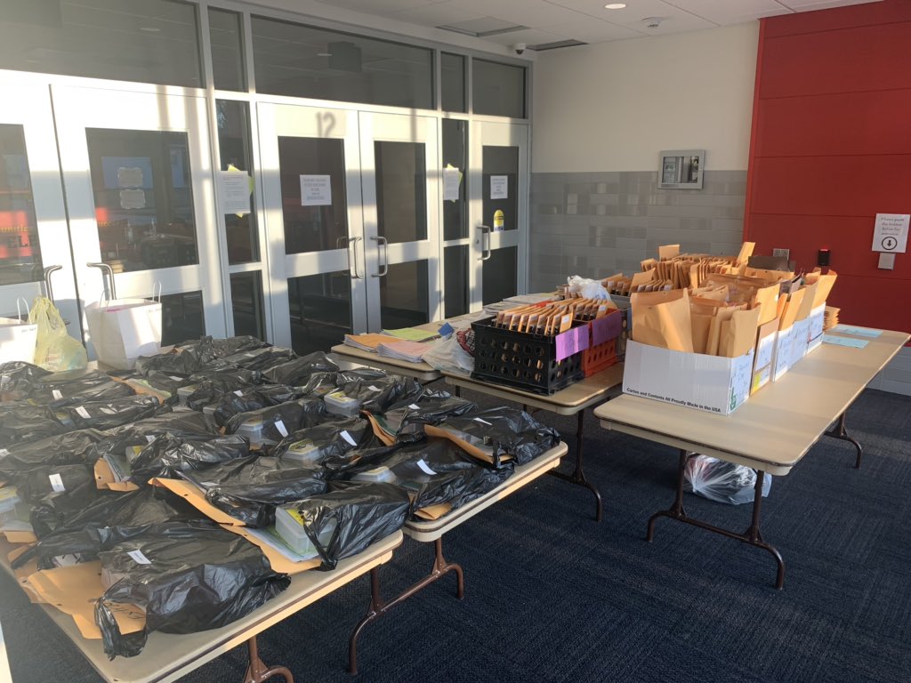 craig_theis's tweet photo. I want to thank our staff for working to get Enrichment Packets ready to hand out tomorrow.  Thanks for being great!  Looking forward to seeing some of our students tomorrow.  #bcesrocks https://t.co/ul4bcoQ2fx