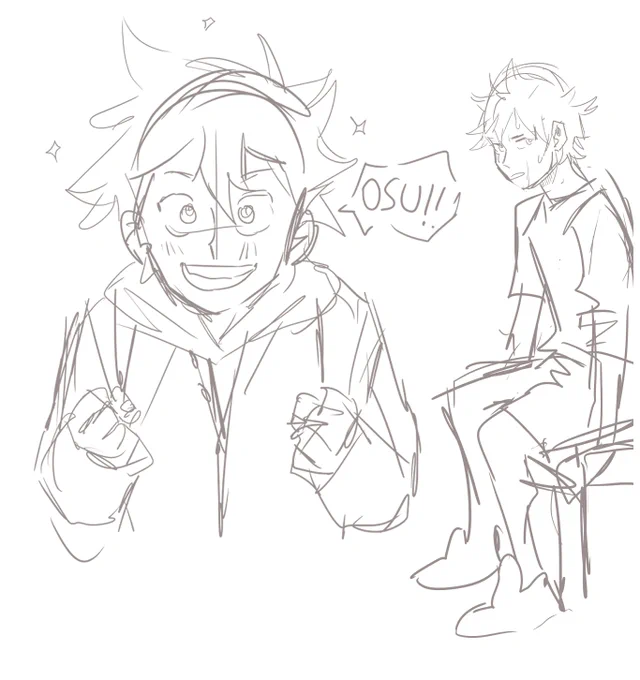 sketches from tonites live stream on twitch! :3 