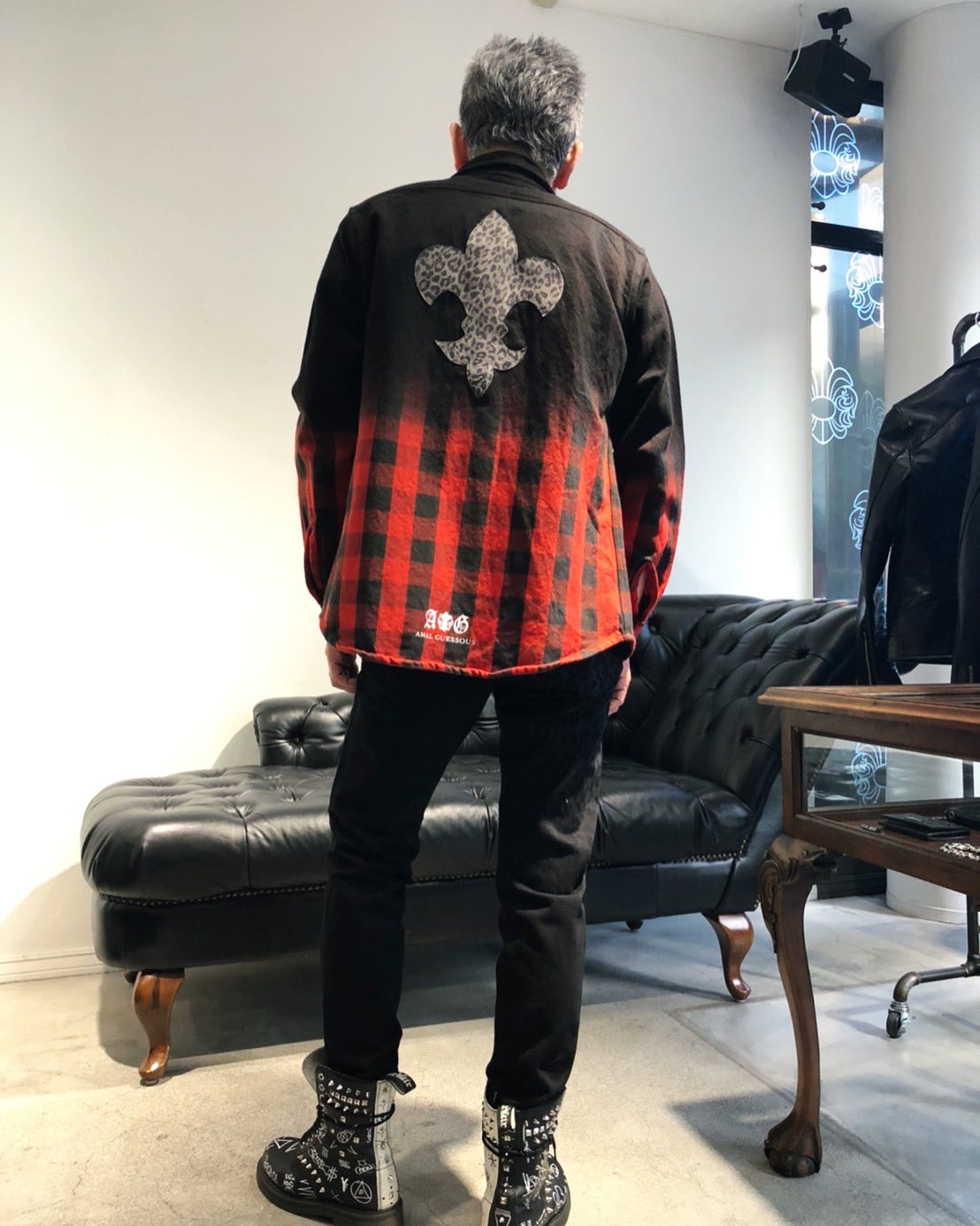 A G Auf Twitter Deep Black エーアンドジー ネルシャツ チェックシャツ 赤チェック メンズシャツ メンズファッション コーデ メンズコーデ ロック ロックファッション ロックコーデ メンズジャケット バイカーファッション デニムパンツ ジーンズ