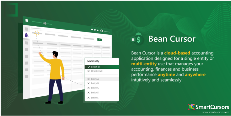 SmartCursors's tweet photo. Bean Cursor provides a flexible financial management solution that includes best in class functionality for your general ledger. Read more: https://t.co/7usRJWVJbv
#SmartCursors #Singapore #generalledger #bean #financialmanagement #BeanCursor #accountingsoftware https://t.co/CTBP0NCHFs