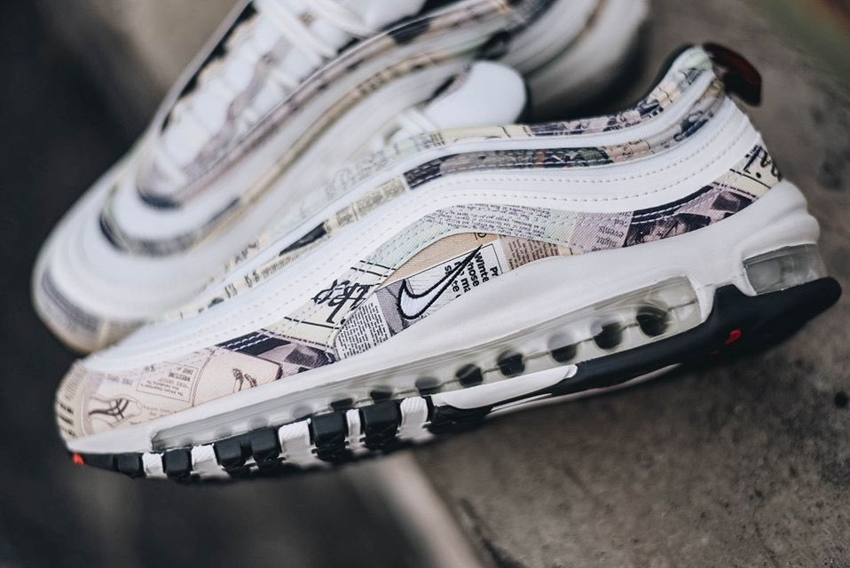 nike air 97 newspaper