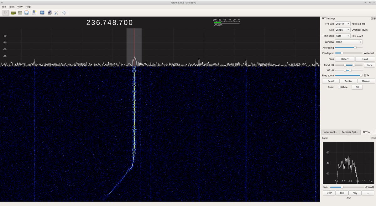 Here's LES-5 returning to us after eclipse. Doubly confirming the ID as LES 5 [2866, 1967-066E]