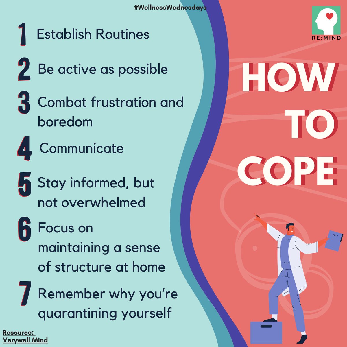 remind_sg's tweet photo. 🏠 Mental Health &amp; Quarantine 🏠

As number of #coronavirus cases rise, more people will need to self-quarantine.

This #WellnessWednesdays, here’s what to expect for your mental health during an isolation and how to cope.

#remind #mentalhealth #mentalhealthawareness #COVID19 https://t.co/LbLGmhowLG