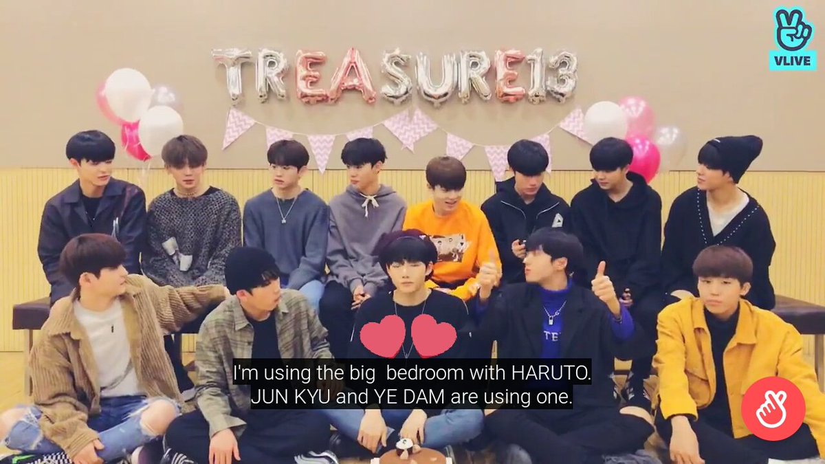- junkyu living in the same room with exchanged roommate (yedam -> haruto, haruto was hyunsuk's roommate)- room now jaehyuk and jeongwoo are living was hyunsuk and haruto belonging.