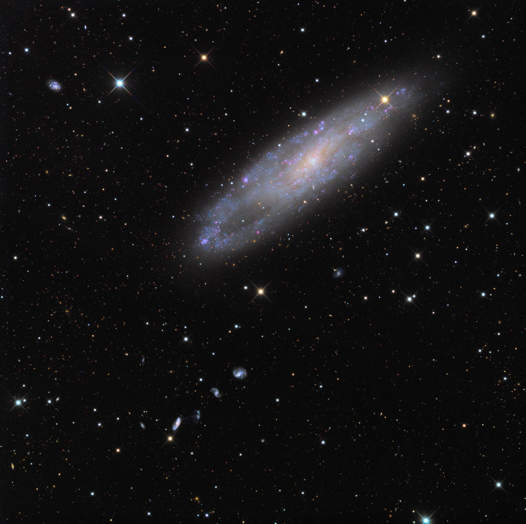 Space photo moment - NGC 247 and Friends by Eric Benson; Dietmar Hager ( https://apod.nasa.gov/apod/ap200116.html)