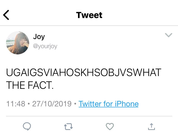 deleted tweet of yourjoy.