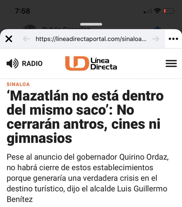 @QuirinoOC  Se&ntilde;or Gobernador, &iquest;Puede hacerle entender a este &ldquo;Alcalde&rdquo; que tenemos, que el tema de coronavirus<a class="tags" target="_blank" title="On Twitter" href="/?out=eyJ0eXAiOiJKV1QiLCJhbGciOiJIUzUxMiJ9.eyJpYXQiOjE3MjY3MzUxMTMsImlzcyI6InR3cG9ybnN0YXJzLmNvbSIsIm5iZiI6MTcyNjczNTExMywiZXhwIjoxNzU4MjcxMTEzLCJyZWRpcmVjdF91cmwiOiJodHRwczovL3R3aXR0ZXIuY29tL1F1aXJpbm9PQyJ9.gBElnMMuYpKu5hWKM_9LquOWSRQrhrxTYW12OYlb3gEv_MyT41y56Zi9UiHonIrDPRQX-eG9KKoczrnXSPxngQ">@QuirinoOC</a>