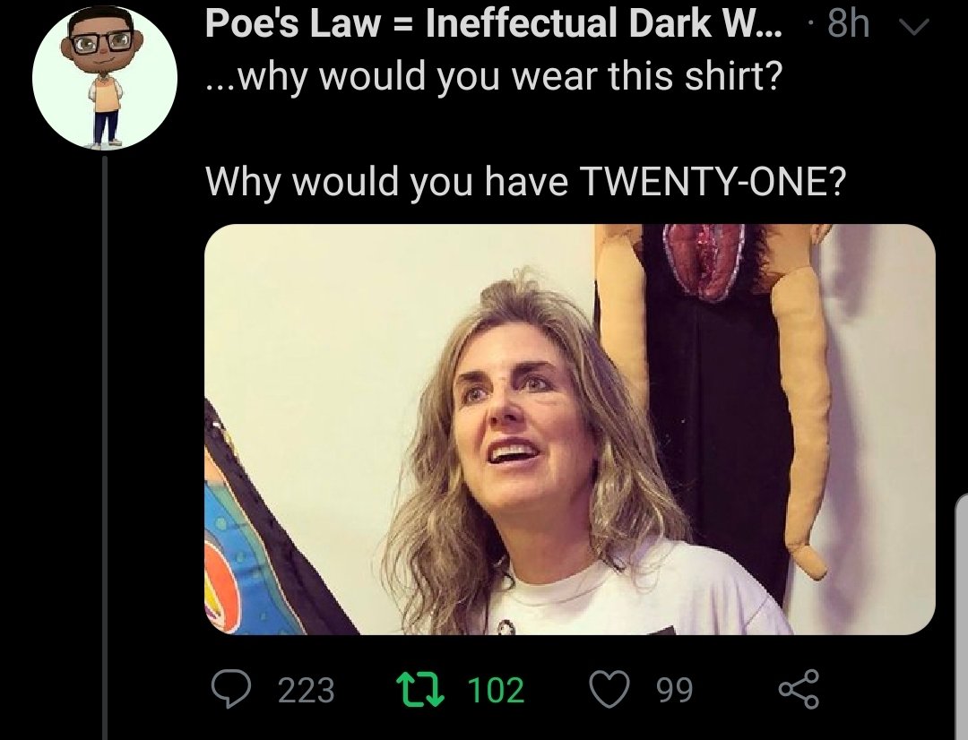 Poe's Law 🇷🇺 = A Cruel Nigga's Thesis on Twitter: 