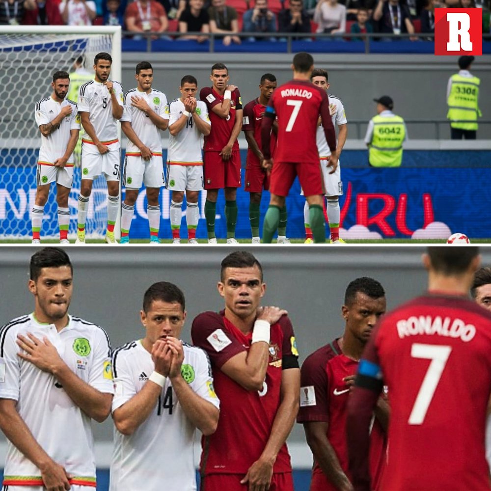 record_mexico's tweet photo. En ese momento, Chicharito sintió el verdadero terror... 😰

https://t.co/pfff5T0fPJ https://t.co/w45rHho5lQ