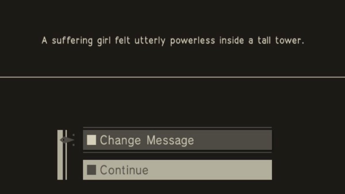 ProfessorGlynda's tweet image. Salem makes a cameo in NieR: Automata.