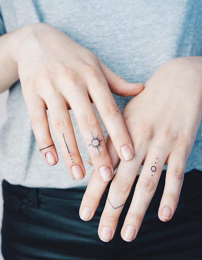 Hand Tattoos Minimalist | TikTok
