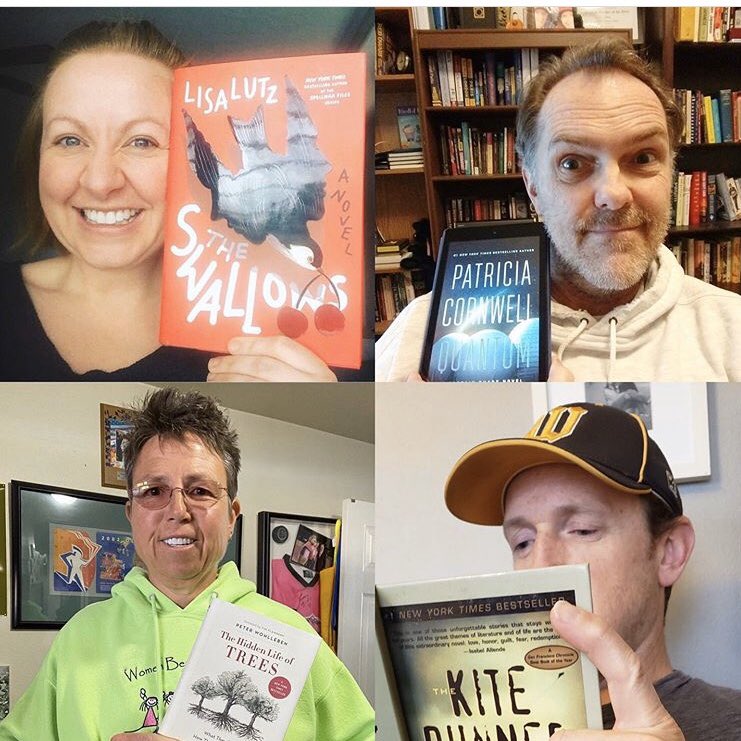 WasatchReads's tweet image. Loved seeing what WHS teachers and students were reading today! School may be closed, but books and reading will forever be open! #wasatchreads #utahschoolspirit