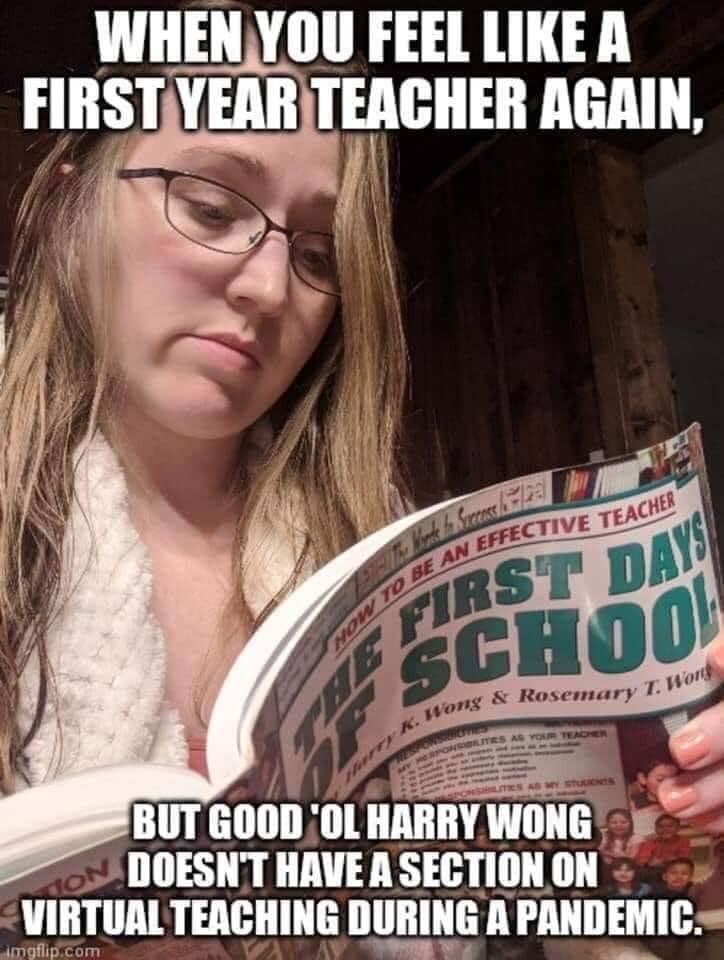 WeAreTeachers's tweet image. 😂😭 #teacherlife #elearning