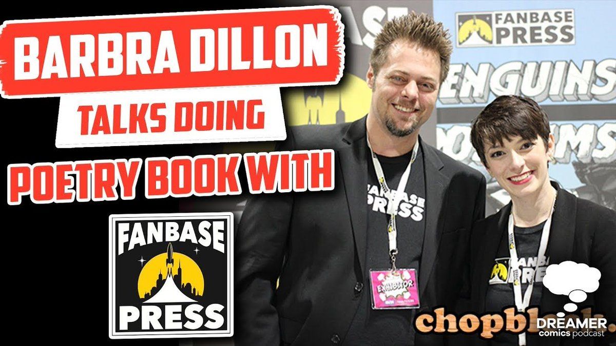 Barbra Dillon |<a href="/barbrajdillon/">Barbra J. Dillon</a>| talks doing poetry books with Fanbase Press
buff.ly/39fn2KX