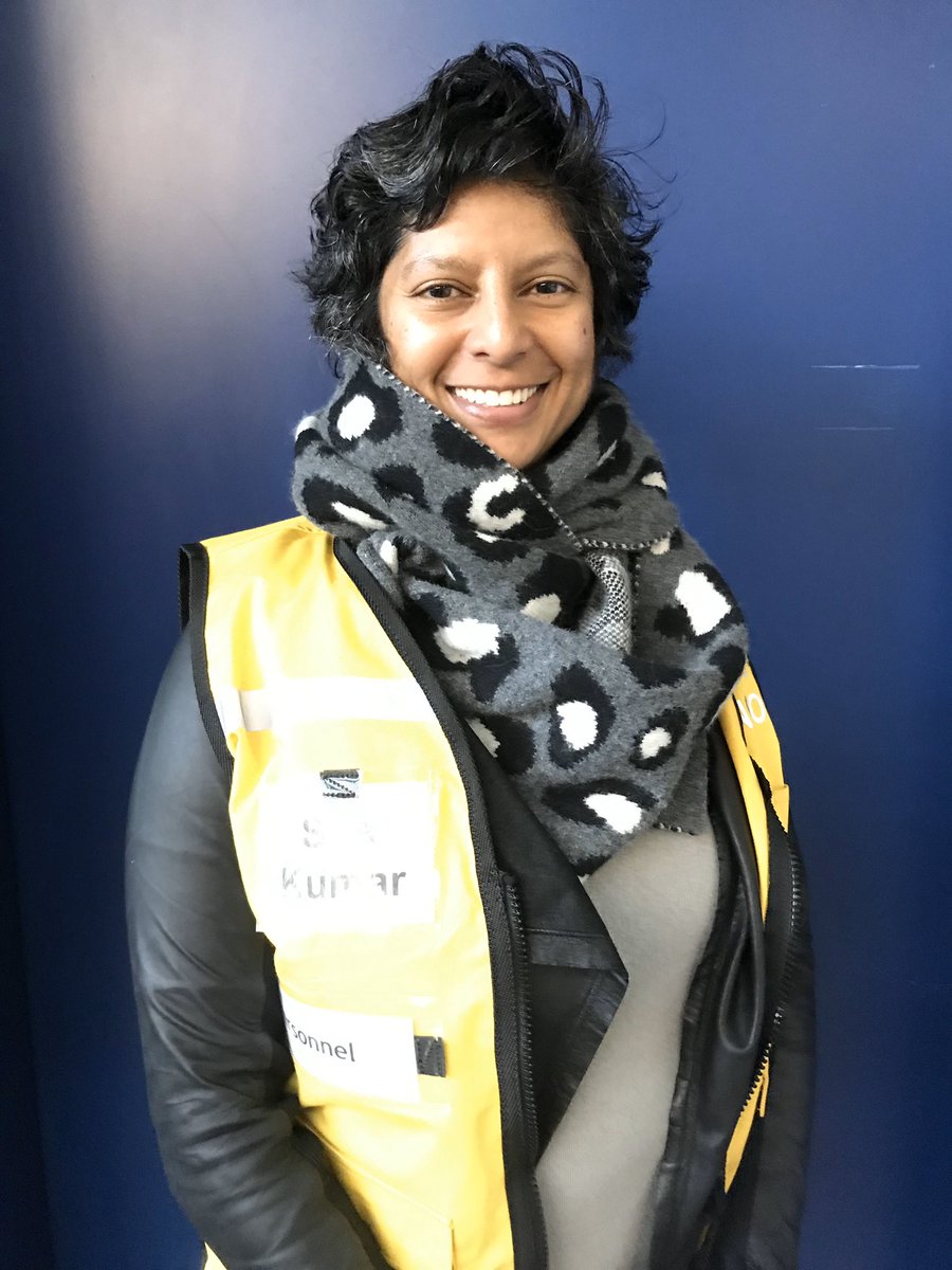 FireChiefReid's tweet photo. This is Sita from our  @CityofVancouver Emergency Operations Centre (EOC) - responding to #COVID19.

Sita’s “day-job” is @VPL. These days she brings her caring attitude, organizing skills, and ability to get things done to her role staffing the EOC. 

THANKS SITA!

#ProudChief https://t.co/suj21gG4nK