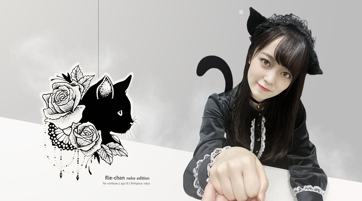 NSKWR2's tweet photo. Rie-chan | Neko-Service  ✨

@rei_1025_48 
#AKB48  #NishikawaRei #西川怜 
#neko #cosplay https://t.co/wSc81OB3ry