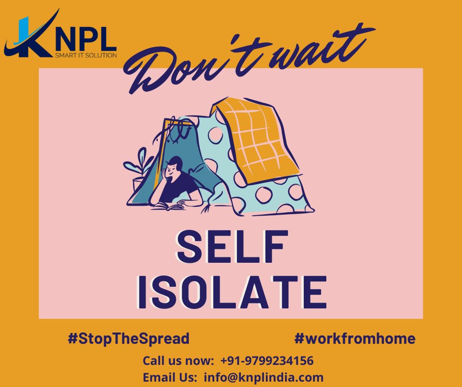 IndiaKnpl's tweet photo. Keep maintaining #Social_Distancing .
#StayAtHomeSaveLives
Our full Team is #WorkFromHome . if you need any IT service. Pls, contact us. https://t.co/zfqKcSbXsY
#Covid19India #WFH #lockdownindia https://t.co/aTau7wo8TX