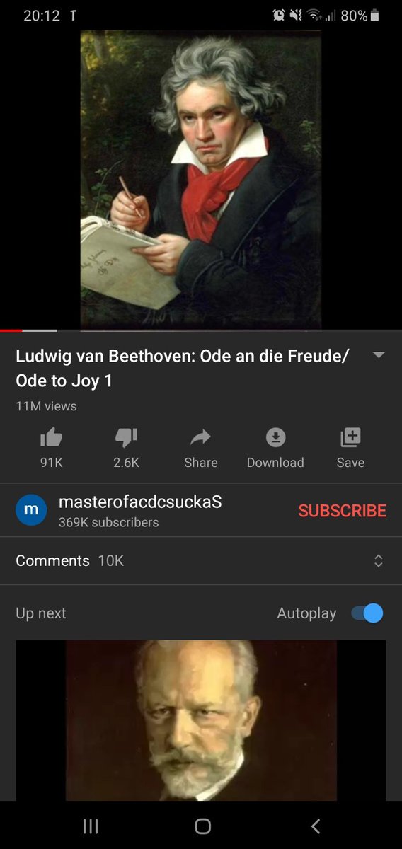 Day 54 of sending  @JoshuaRush music until he likes one or responds. Beethoven- Ode to Joy.Sing some german  @JoshuaRush. It might help your quarantine.