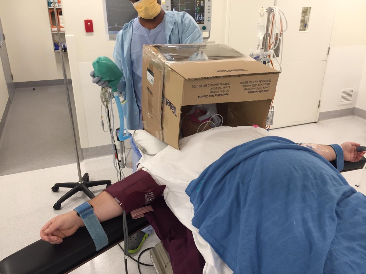 drchytra's tweet image. @OpenBreathTech one of the indian colleagues in Sydney is making these intubation holds as doctors running out of ppe... they are going to try in acrylic .. your team could do this ... most chance of infection is during the intubation procedure #IndiaFightsCorona @Indo_Genius