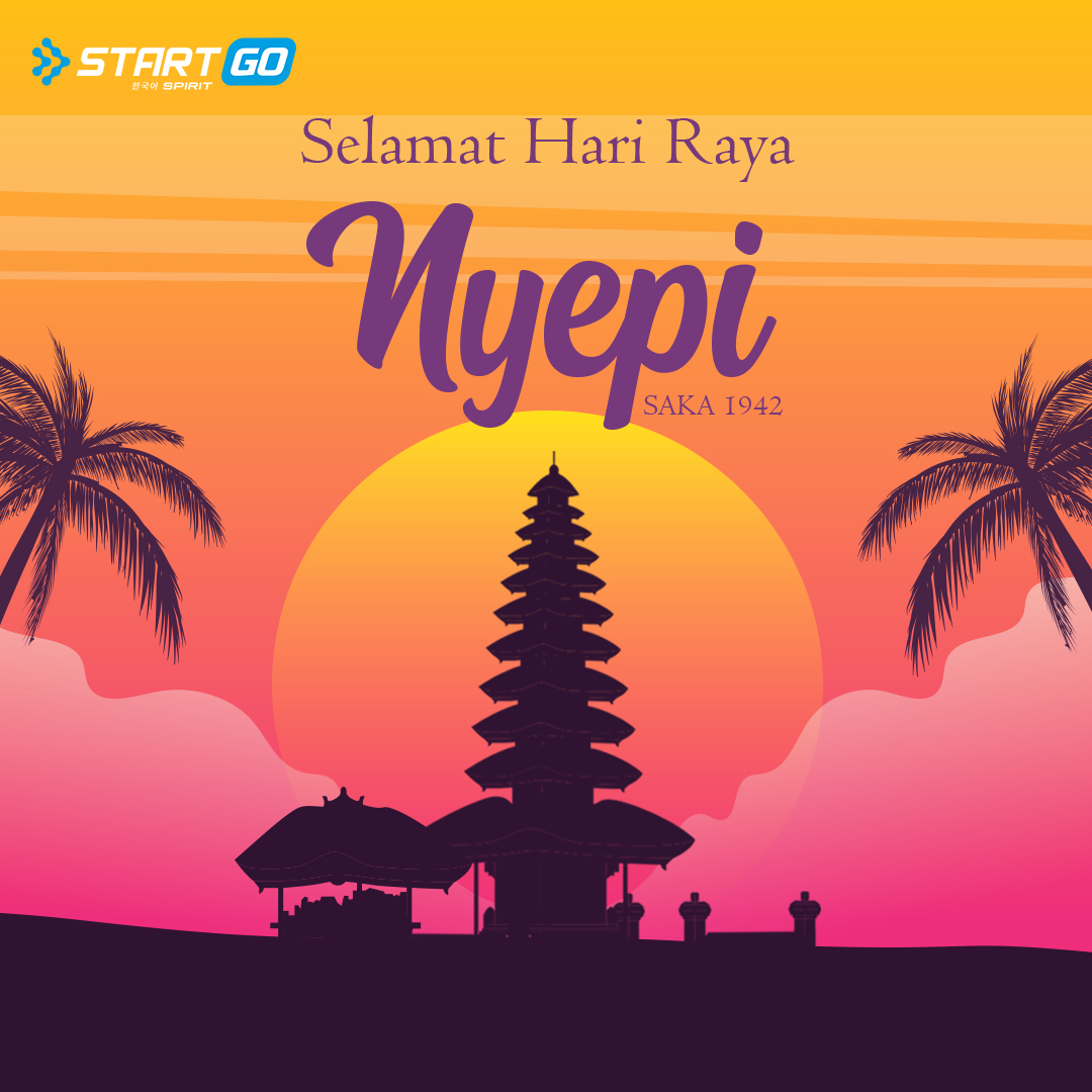 StartGo_id's tweet image. Selamat Hari Raya Nyepi 2020, Tahun Baru Saka 1942 bagi umat Hindu yang melaksanakannya. Semoga kedamaian selalu menyertai di mana pun kita berada. #StartGo #StartGoS1 #StartGoR1 #StartGoTWS