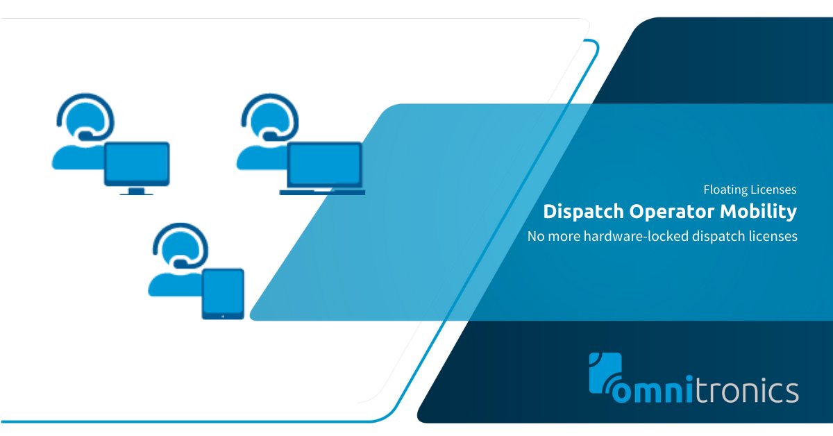 Omnitronics's tweet image. Flexibility for dispatch operators to change workstations or devices! With floating licenses that are not hardware-locked, so the team member can log in from any device connected to the network - anywhere.

 bit.ly/354bUhP

#omnicore #radiodispatch #clouddispatch