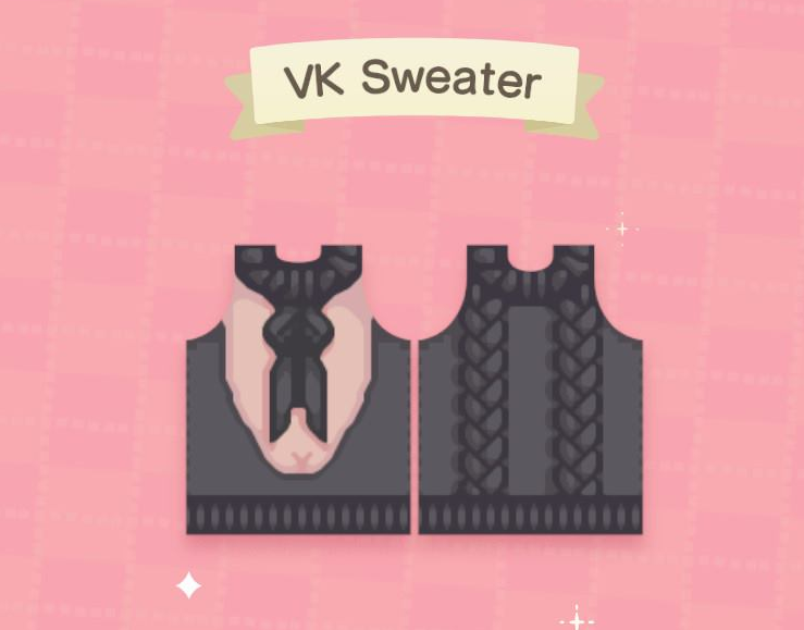 witchpepper's tweet image. is the virgin killer sweater meme dead yet? anyway, I&apos;m too afraid to turn this into a code, hope the pattern helps anyone! #ACNH #ACNHDesign #acnhpattern (nsfw?)