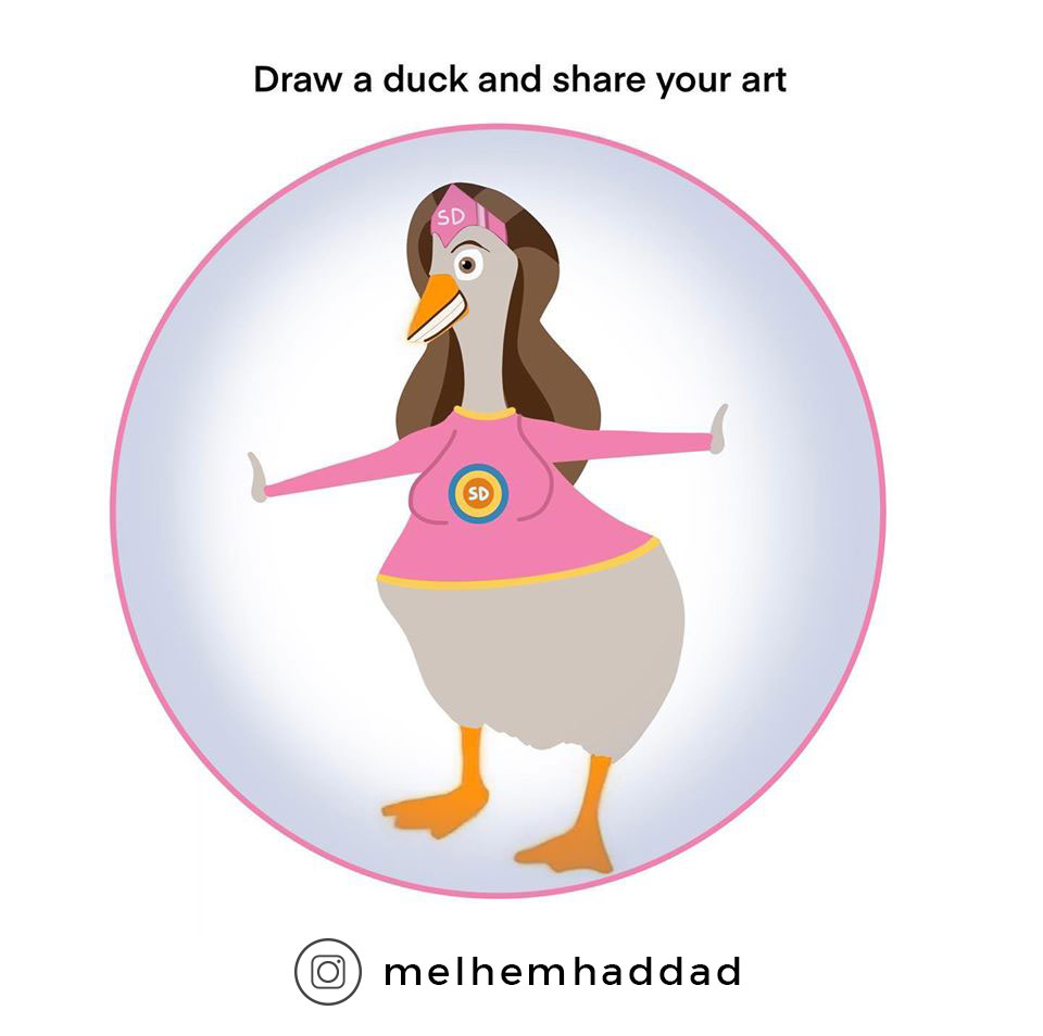 haddad_melhem's tweet photo. @jrisco Aquí un #drawaduckandshareyourart #drawaduck ft #SusanaDistancia 

Follow: 
https://t.co/juEqtY6wM9 https://t.co/jcNLbWlFyg
