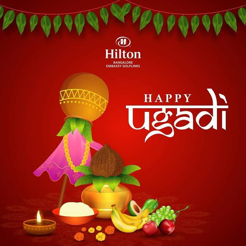To every Indian celebrating this auspicious day, our team at Hilton Bangalore Embassy GolfLinks would like to wish you a very eventful Ugadi!

#HiltonBangalore #Bangalore #HiltonHotelsAndResorts #HiltonHotel #Hotel #Ugadi #Celebration #NewYears