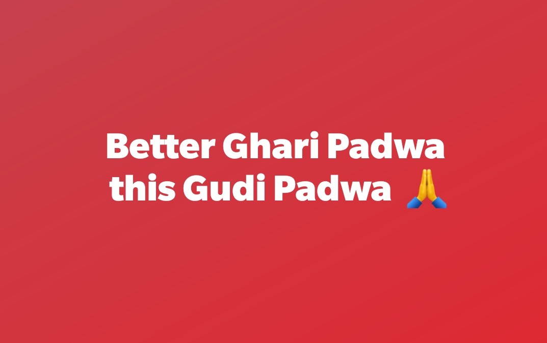 nother_issue's tweet photo. #StayHomeIndia #gudipadwa2020 https://t.co/JH6icY7E13