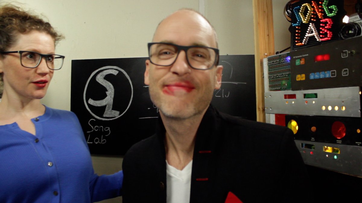 sdukeheart's tweet photo. Thanks to my wife @CocoBellyDance for both singing and making out with me on camera for this week's song "Science" Next episode Thursday!
#stevedukeheart #songlab https://t.co/xhJni0HnnV