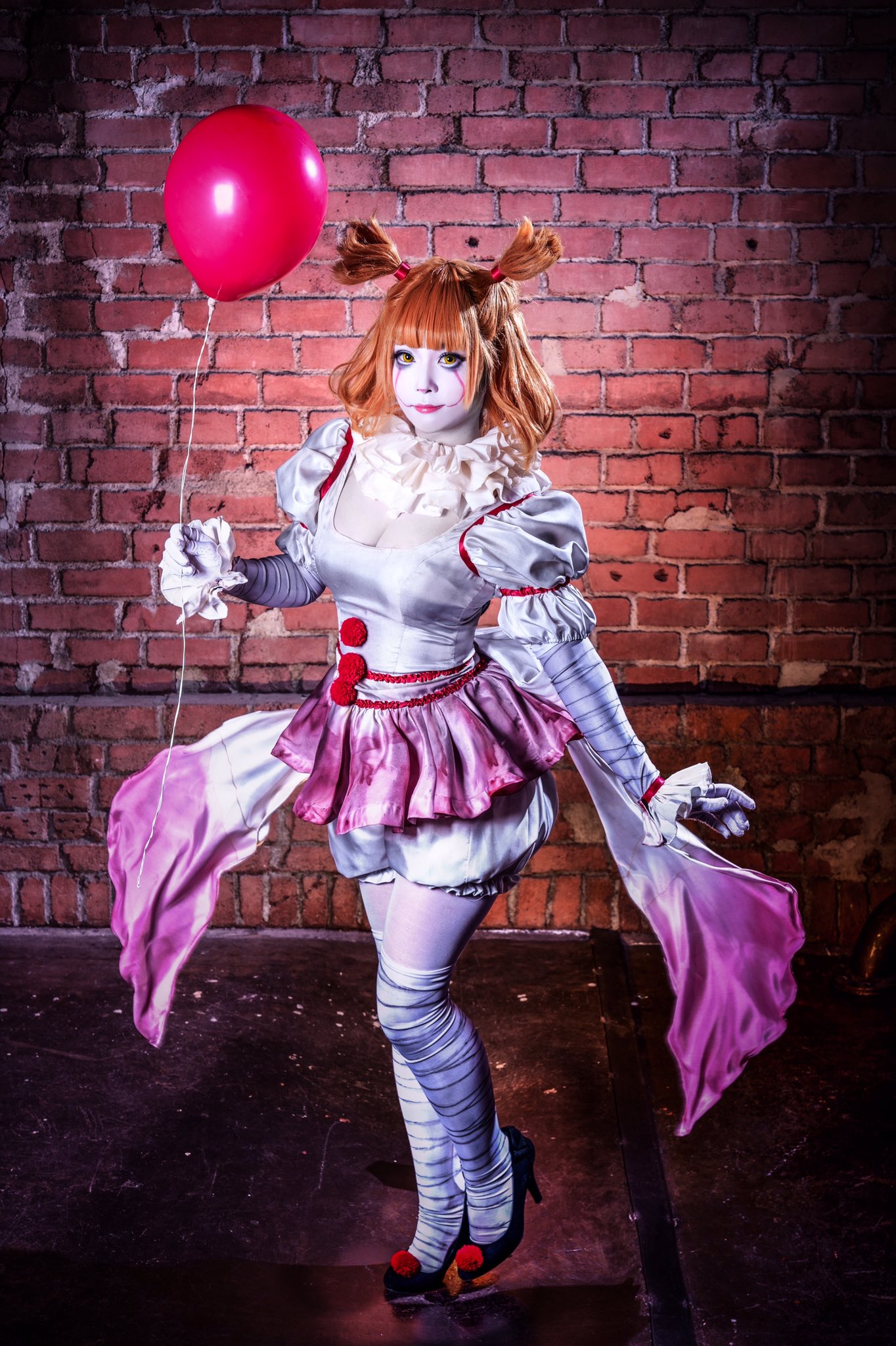mvivm] 【スイカ コス 】イット HORROR美少女 ホラー美少女