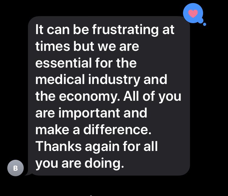 , it’s the little things that count ... a simple text can inspire your people to keep pushing and giving it our all during this pandemic because WE ARE ESSENTIAL, and WE DO MATTER .... inspiration from the Ramp guy himself 😂 #weareUPS #WeAreEssential #inspirationalTEXTS