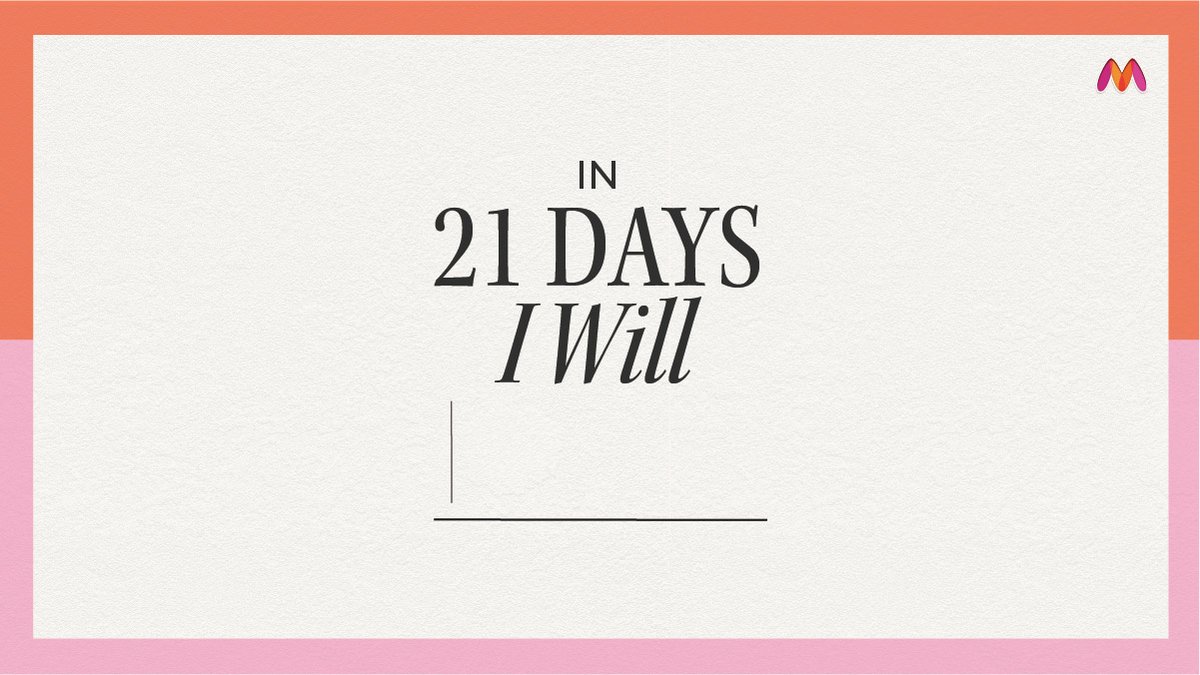 Complete the sentence. 

#TakeABreakWithMyntra