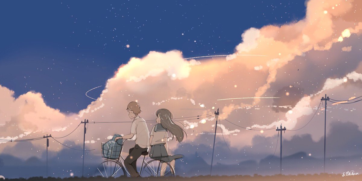 「きみのことが、だいすきです。 」|桜田千尋🌖2月17日よりプラネタリウムコラボのイラスト