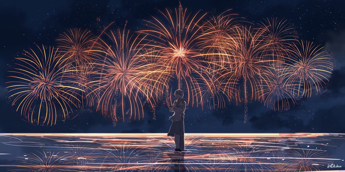「きみのことが、だいすきです。 」|桜田千尋🌖2月17日よりプラネタリウムコラボのイラスト