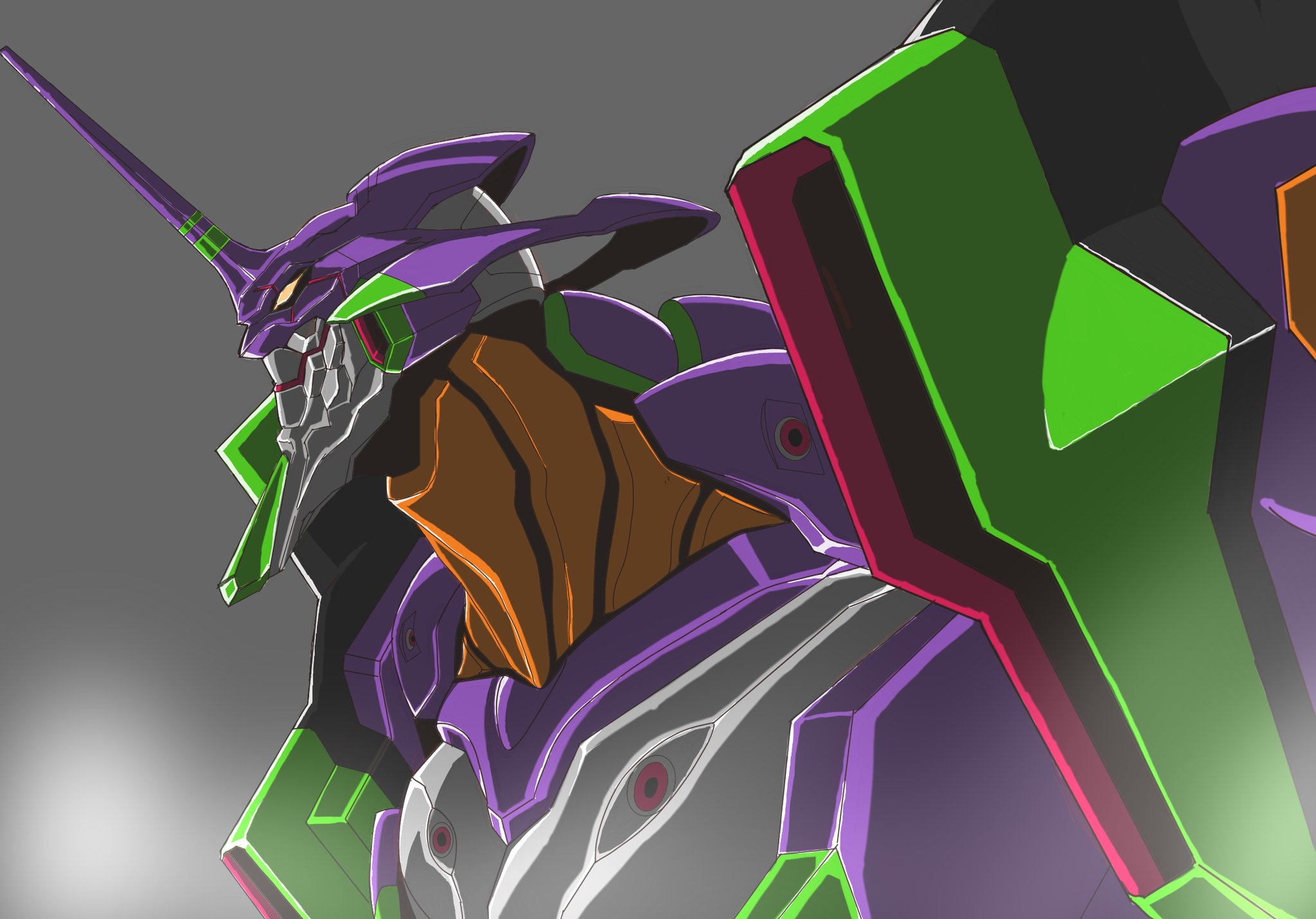 تويتر 桜たすくばろん على تويتر 初号機の制作過程 横顔カッコいい エヴァンゲリヲン 初号機 イラスト好きさんと繋がりたい T Co Eis8rt9xqc