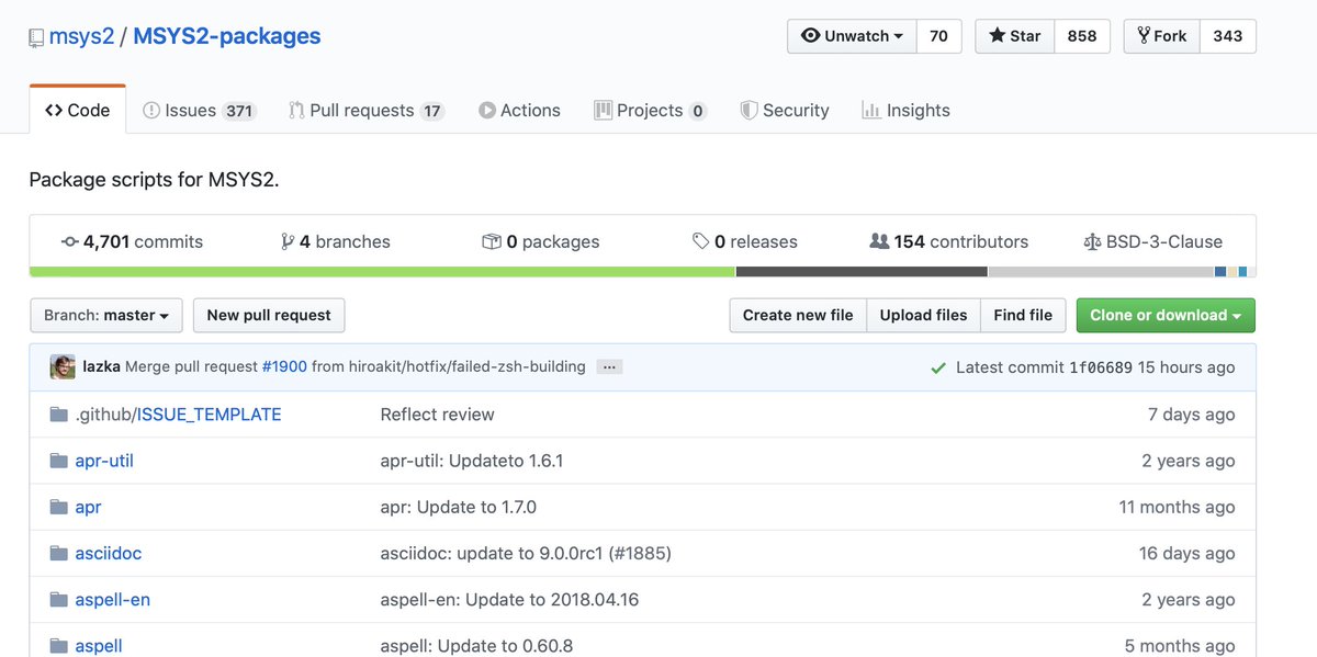 hiroakit's tweet image. #MSYS2

Issueを36x件台にしたい