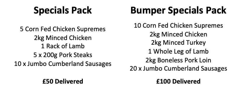 Porterfords's tweet image. Daily update on our delivery service. We are taking orders for Friday so get your orders in today to receive them by the weekend. Email porterfords@aol.co.uk or message us directly.