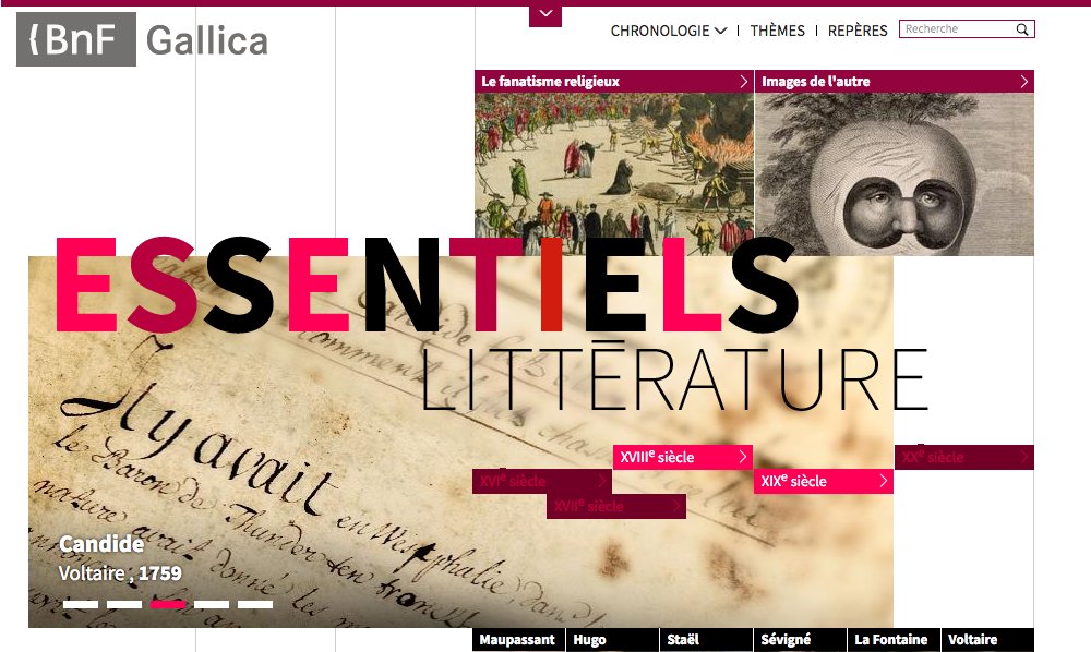 [Événément] 🗓️Le 23 avril, c'est la #Journeedulivre : Journée mondiale du livre et du droit d'auteur, l'occasion de (re)découvrir les ressources de <a href="/laBnF/">La Bibliothèque nationale de France</a> 
➡️ <a href="/GallicaBnF/">Gallica BnF</a> 📖gallica.bnf.fr/accueil/fr/con…
➡️ Les essentiels 📚gallica.bnf.fr/essentiels/ #lecture @eduscol_lettres